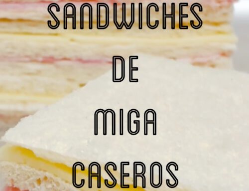 Sanguchitos de miga caseros con pan de Gusto Argentino