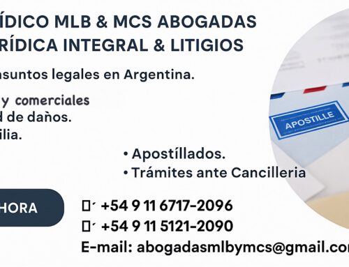 Soluciones Jurídicas en Argentina con MLB & MCS Abogadas