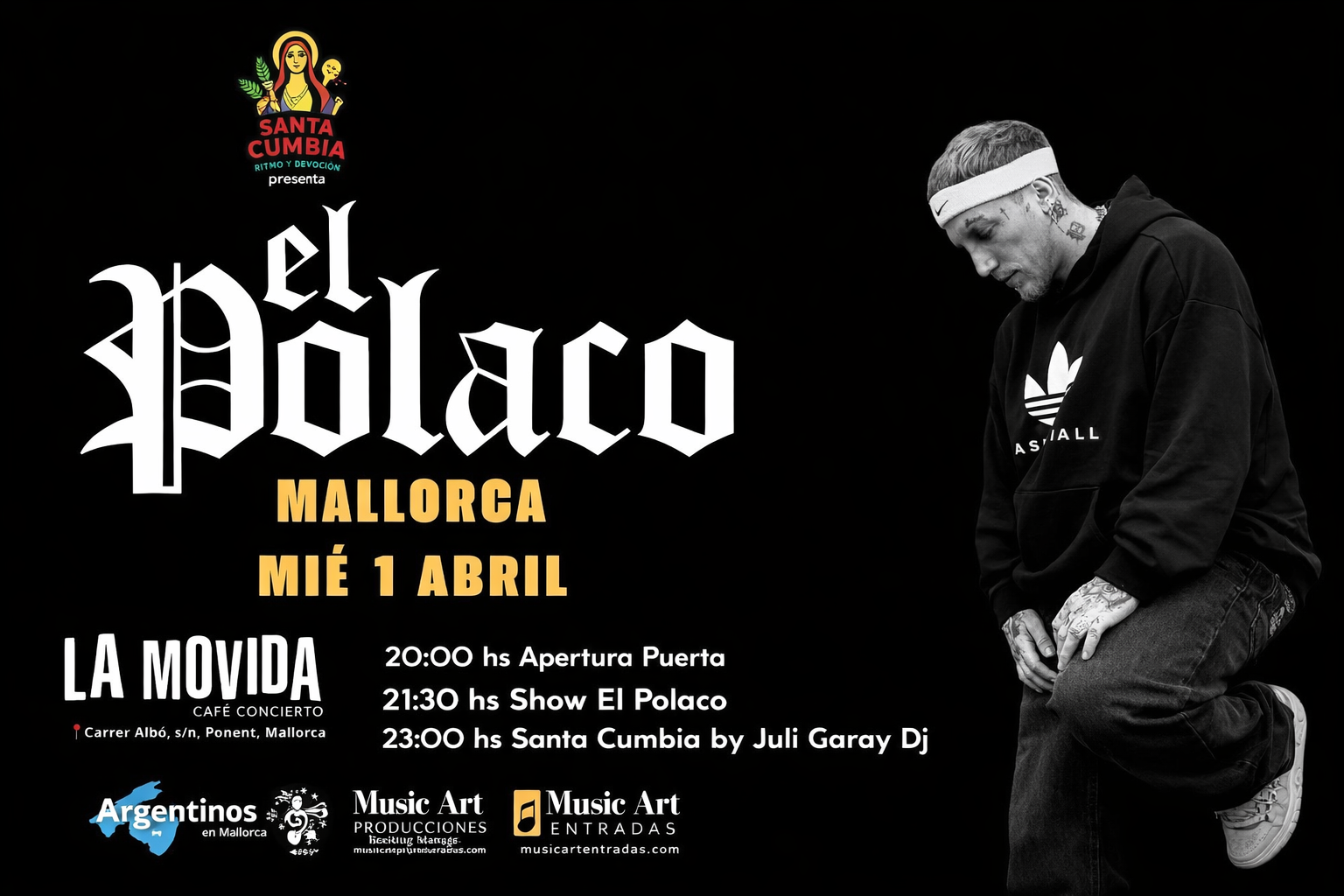 El Polaco en Palma de Mallorca.