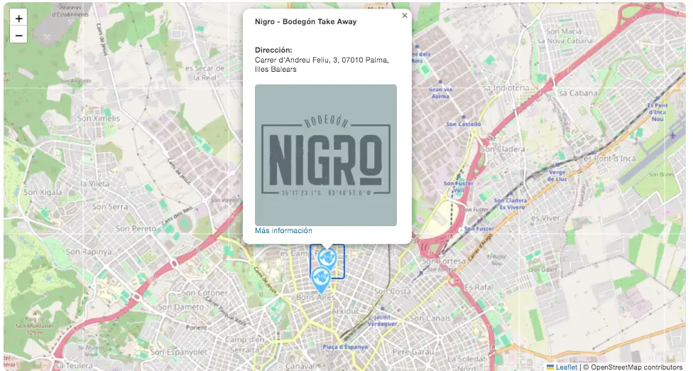 Mapa Nigro