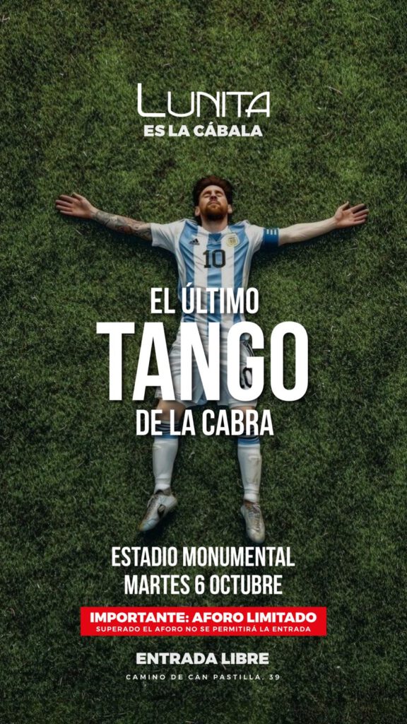Despedida de Messi de la selección Argentina