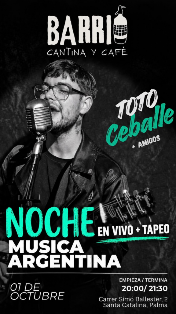 Toto Ceballe música argentina
